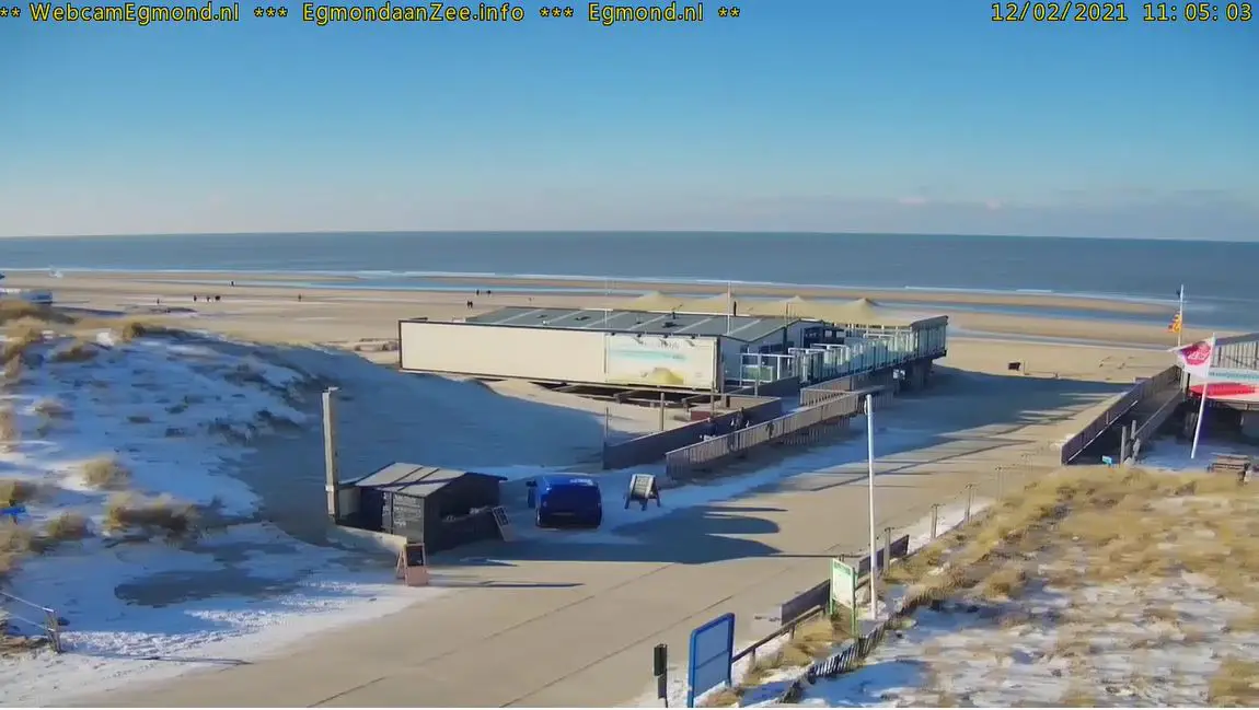 Webcam en direct de Egmond aan Zee, Hollande-Septentrionale, Pays-Bas