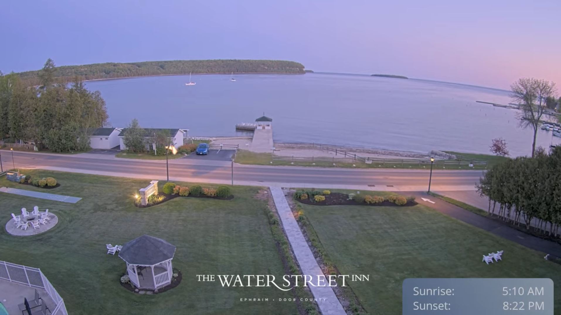 Webcam en direct de Ephraim, Wisconsin, USA