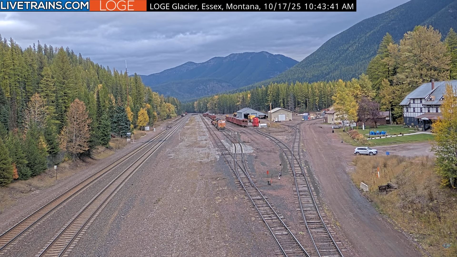 Webcam en direct de Essex, Montana, USA