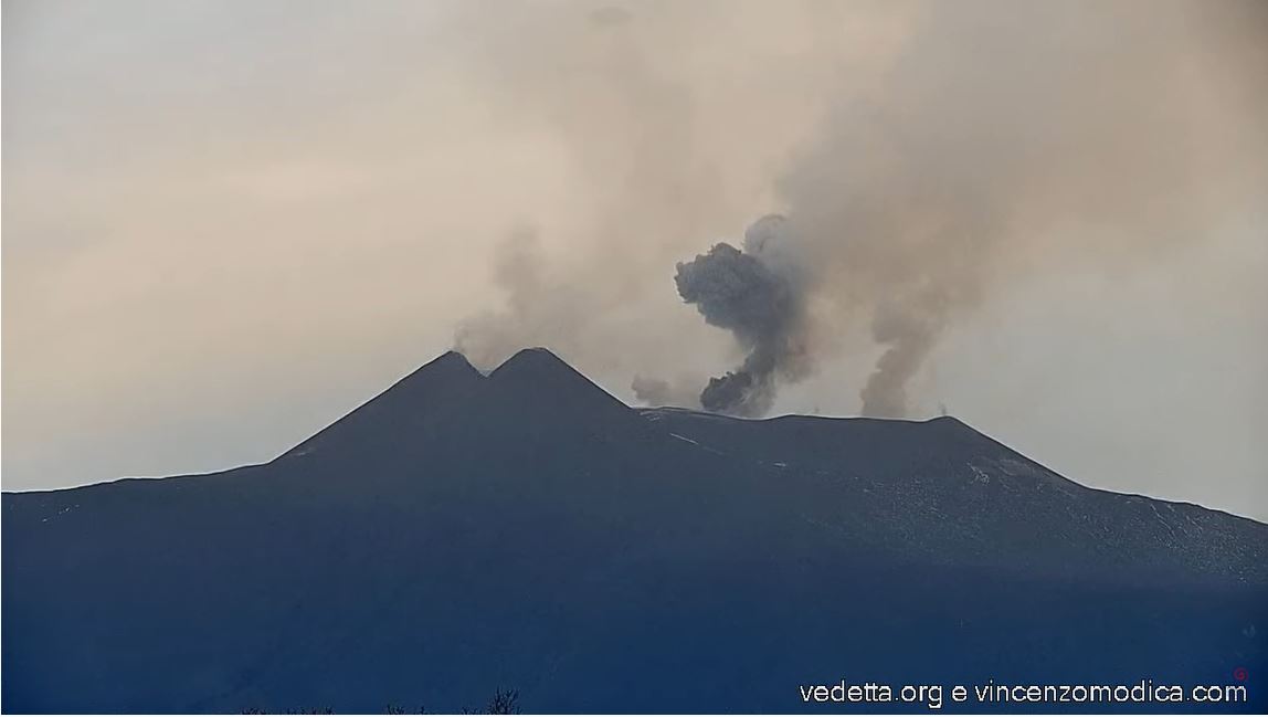 Webcam en direct de Etna, Sicile, Italie