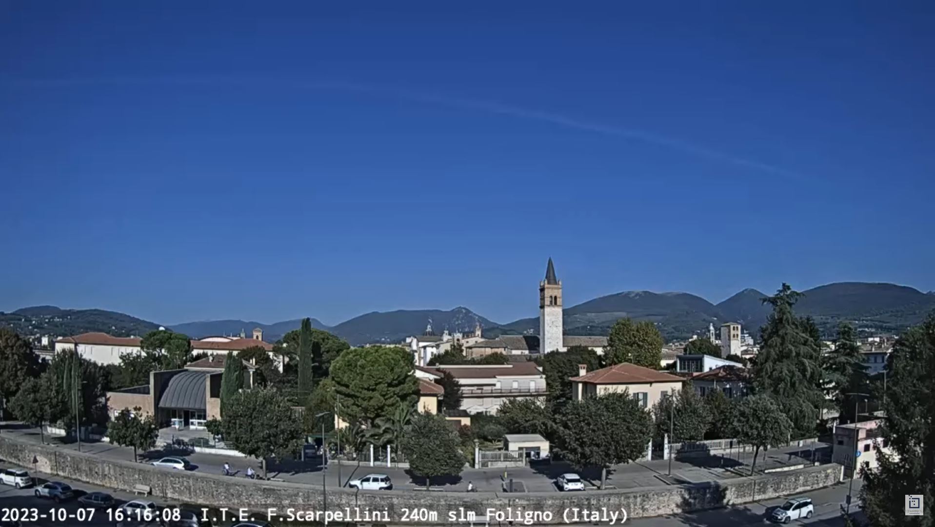 Webcam en direct de Foligno, Ombrie, Italie