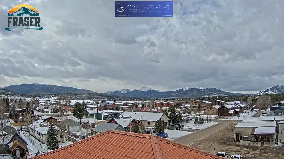 Webcam en direct de Fraser, Colorado, USA