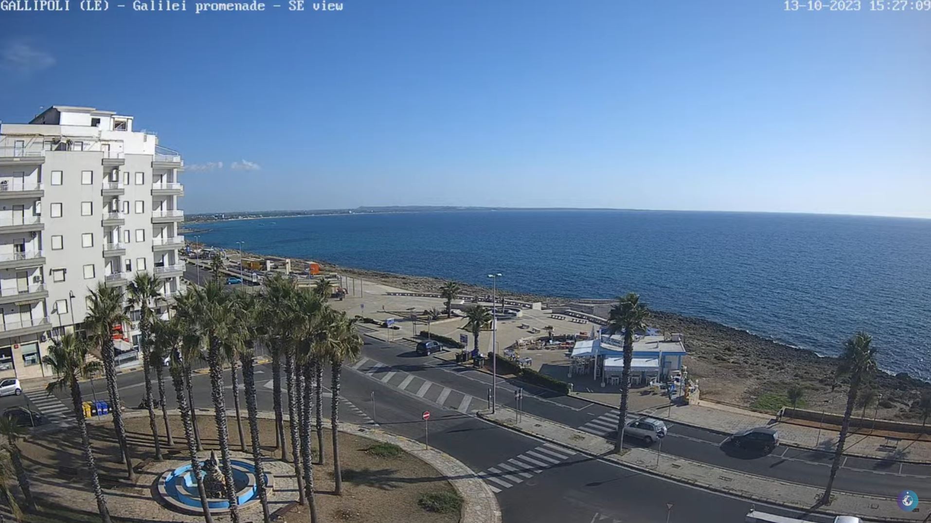 Webcam en direct de Gallipoli, Pouilles, Italie