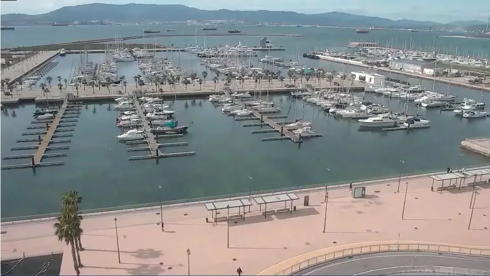 Webcam en direct de Gibraltar, Territoire Outre Mer Britannique, Angleterre