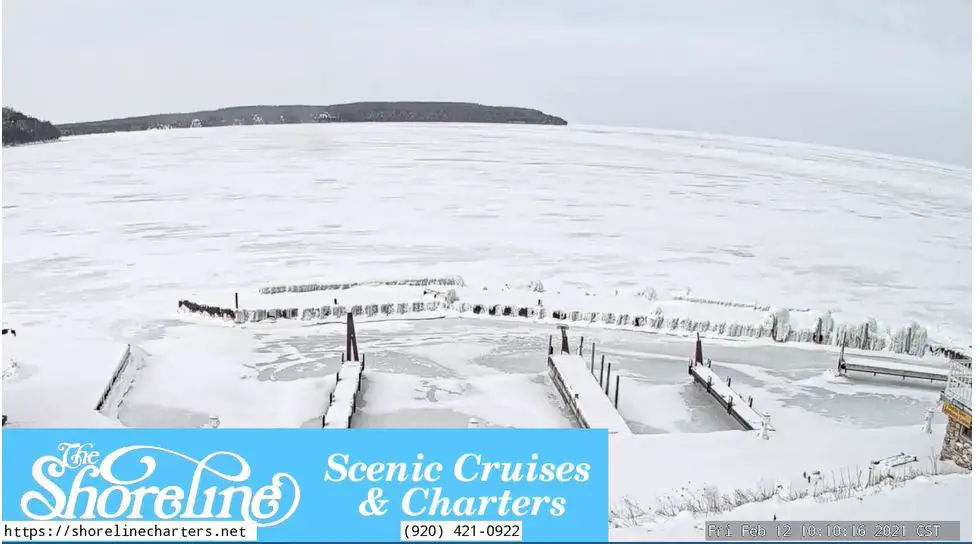 Webcam en direct de Gills Rock, Wisconsin, USA