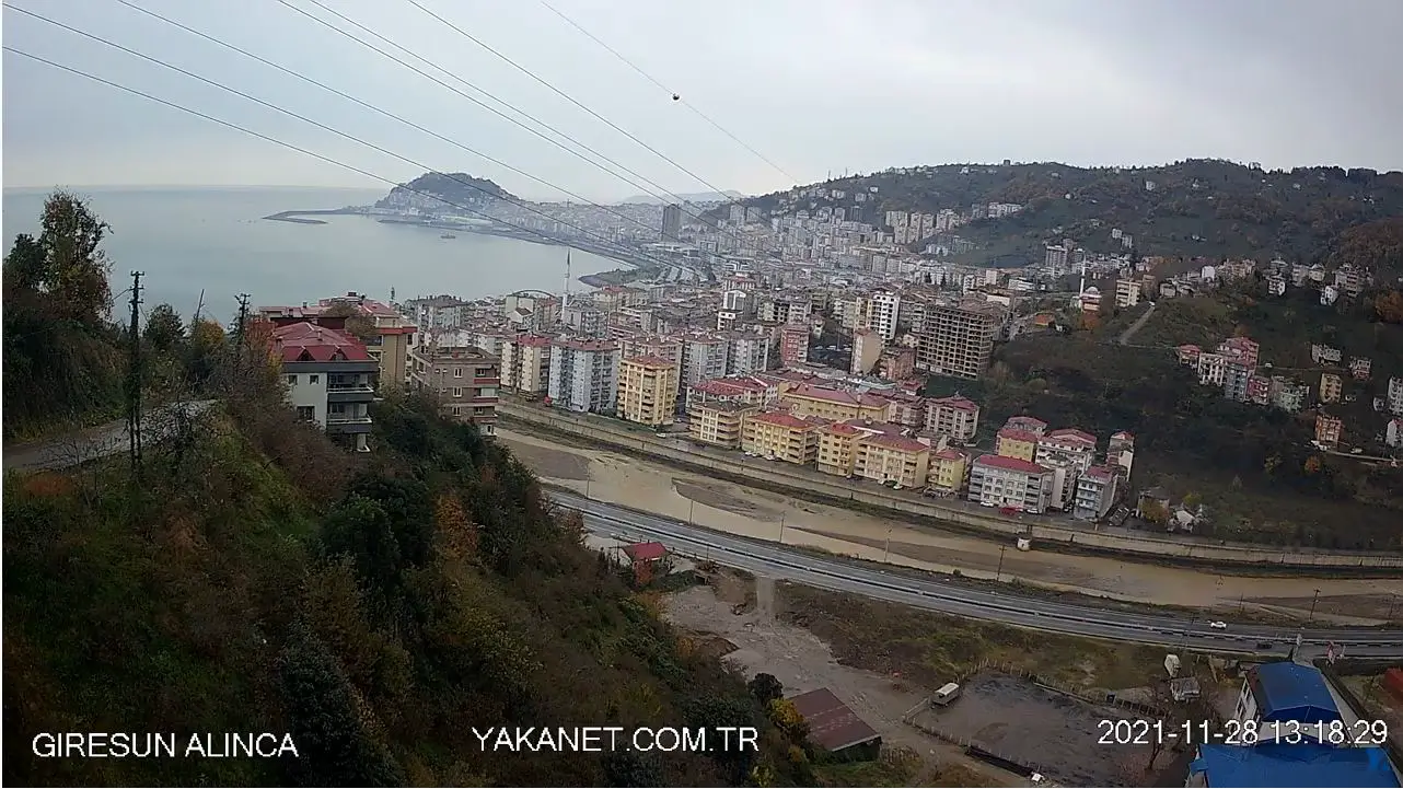 Webcam en direct de Giresun, Région de la mer Noire, Turquie