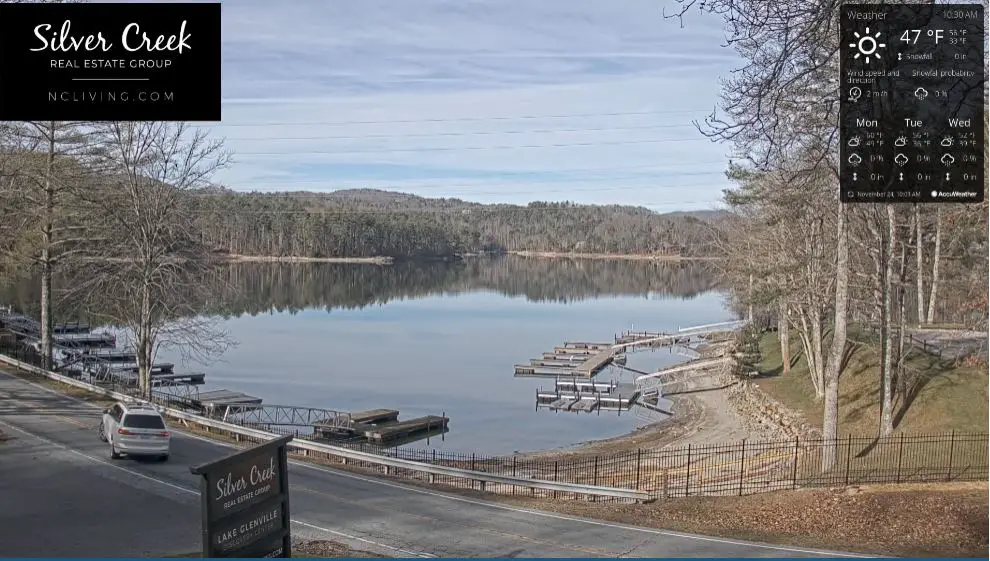 Webcam en direct de Glenville, Caroline du Nord, USA