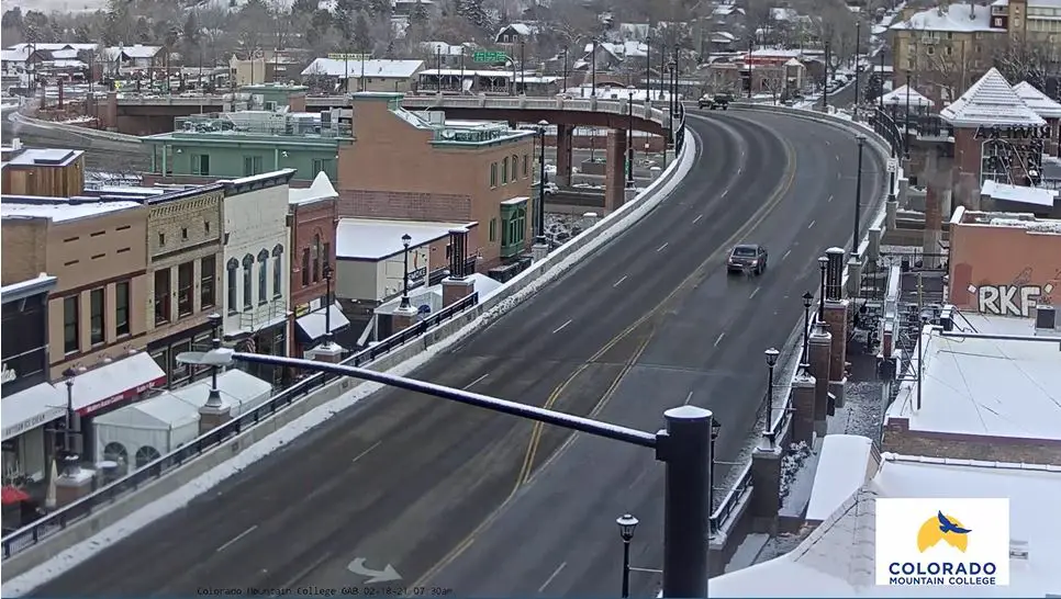 Webcam en direct de Glenwood Springs, Colorado, USA