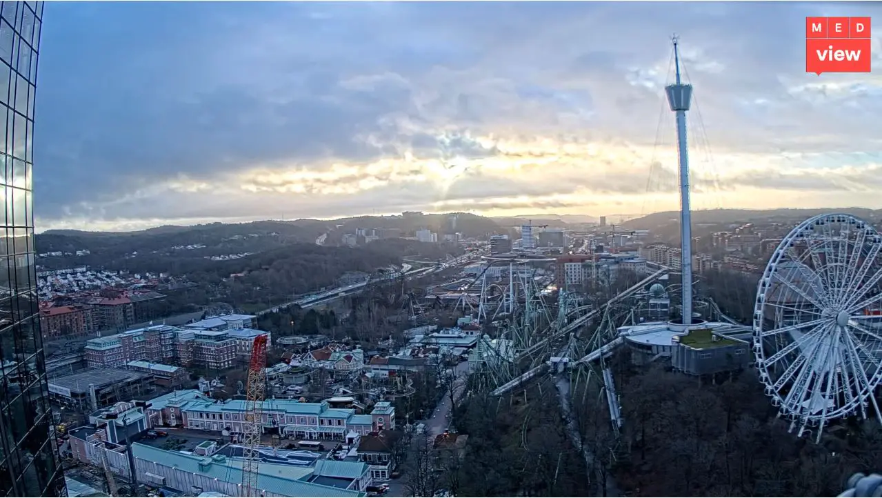 Webcam en direct de Goteborg - Liseberg, Vastra Gotaland, Suède