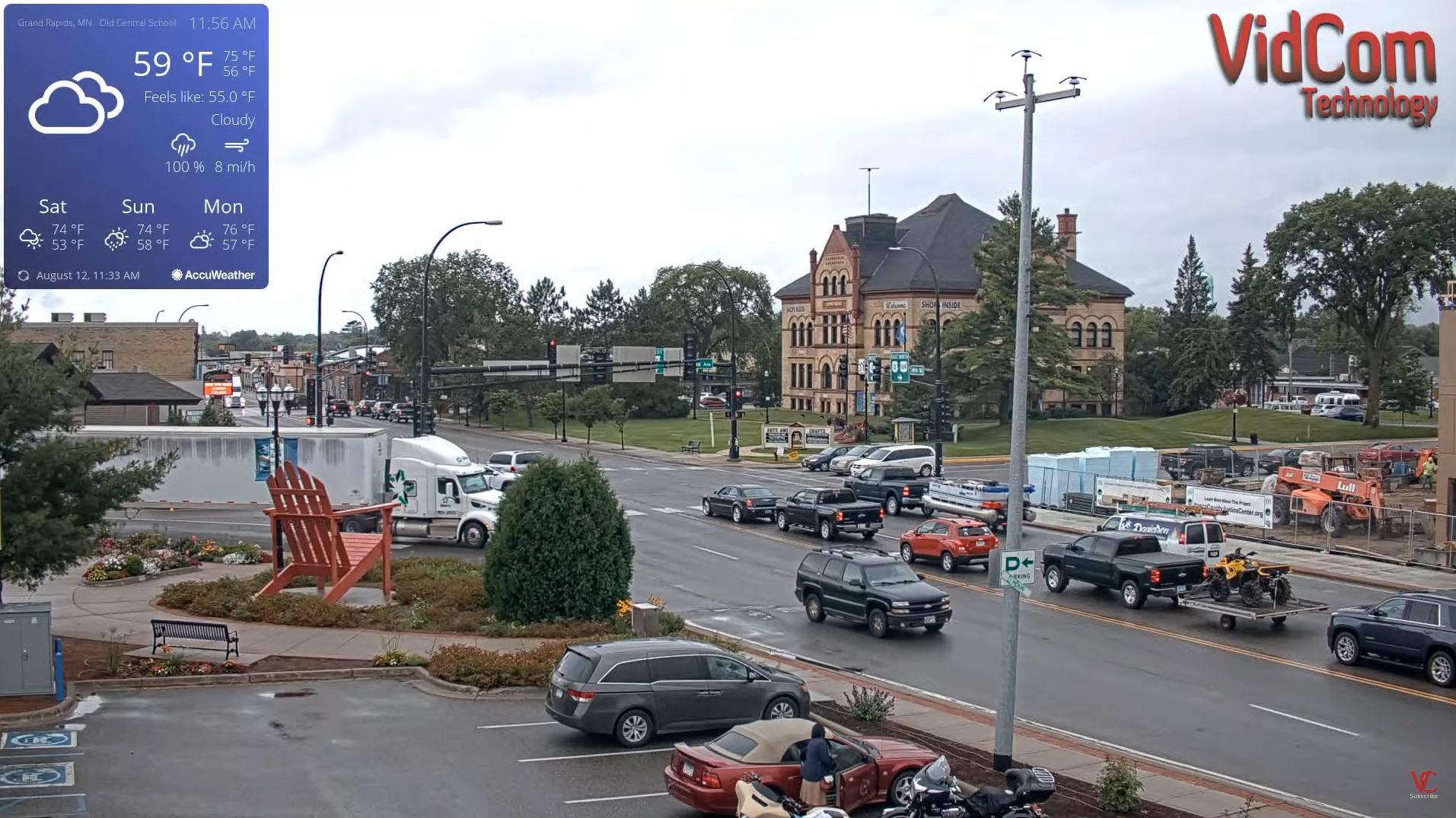Webcam en direct de Grand rapids, Minnesota, USA