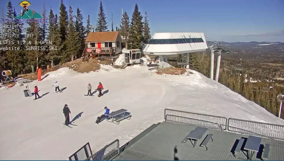 Webcam en direct de Sunrise Peak Resort, Arizona, USA