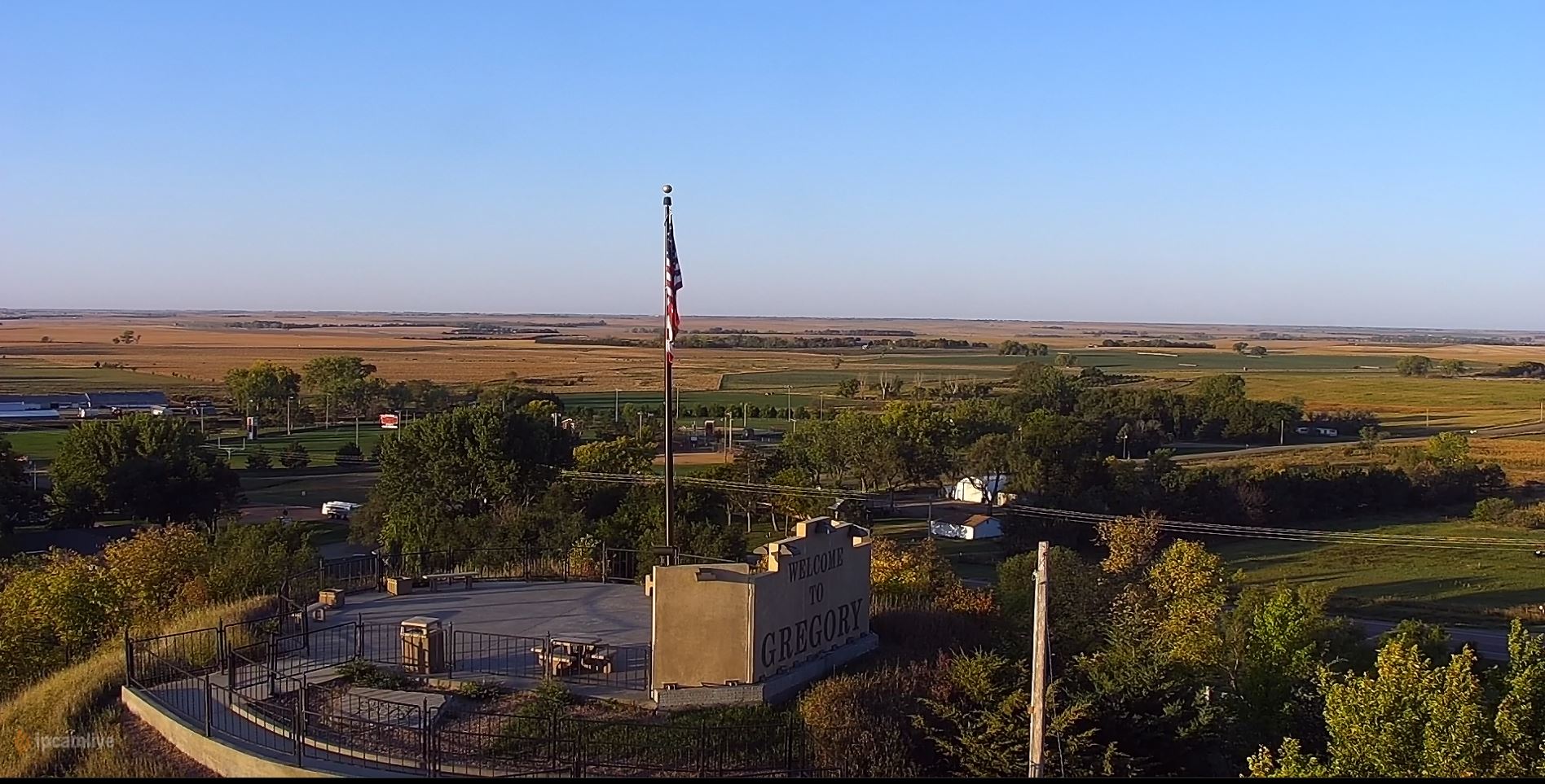Webcam en direct de Gregory, Dakota du Sud, USA