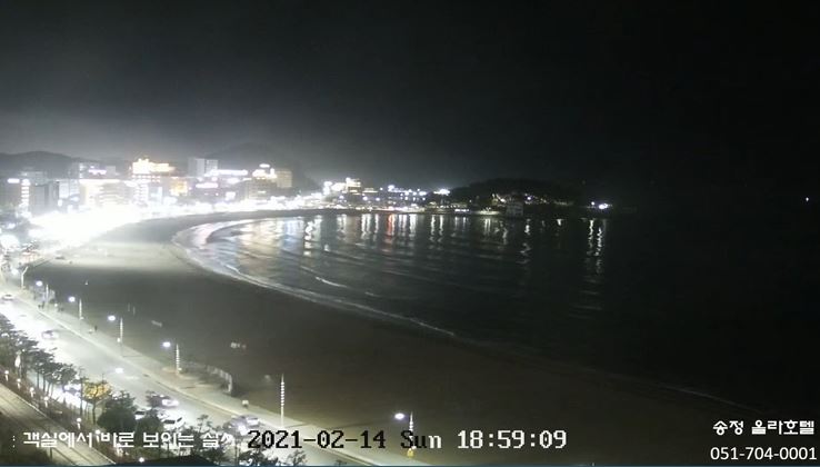 Webcam en direct de Haeundae, Busan, Corée du Sud