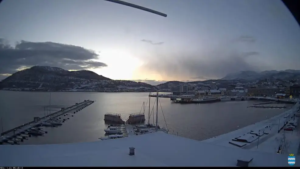 Webcam en direct de Harstad, Troms, Norvège