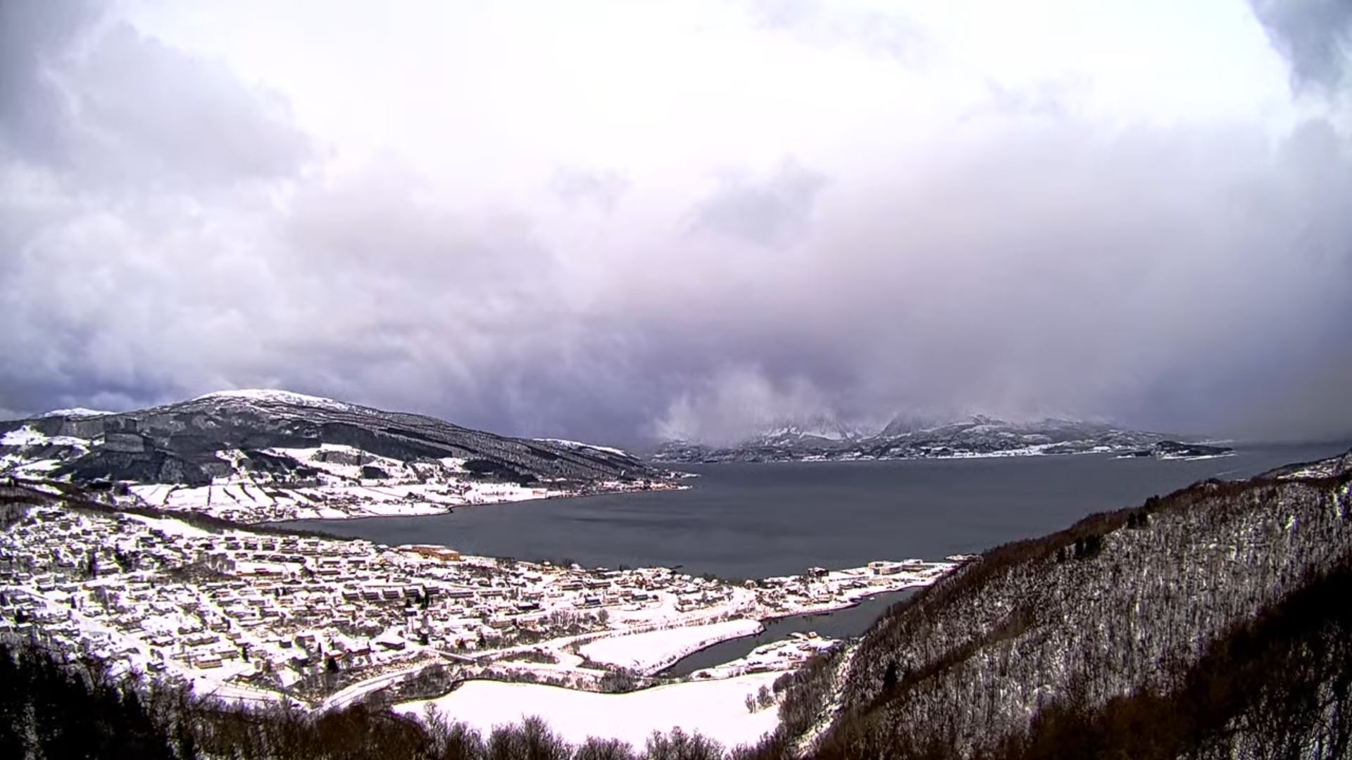 Webcam en direct de Harstad, Northern Norway, Norvège
