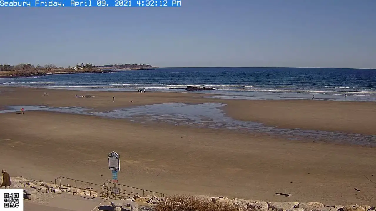 Webcam en direct de Higgins Beach, Maine, USA