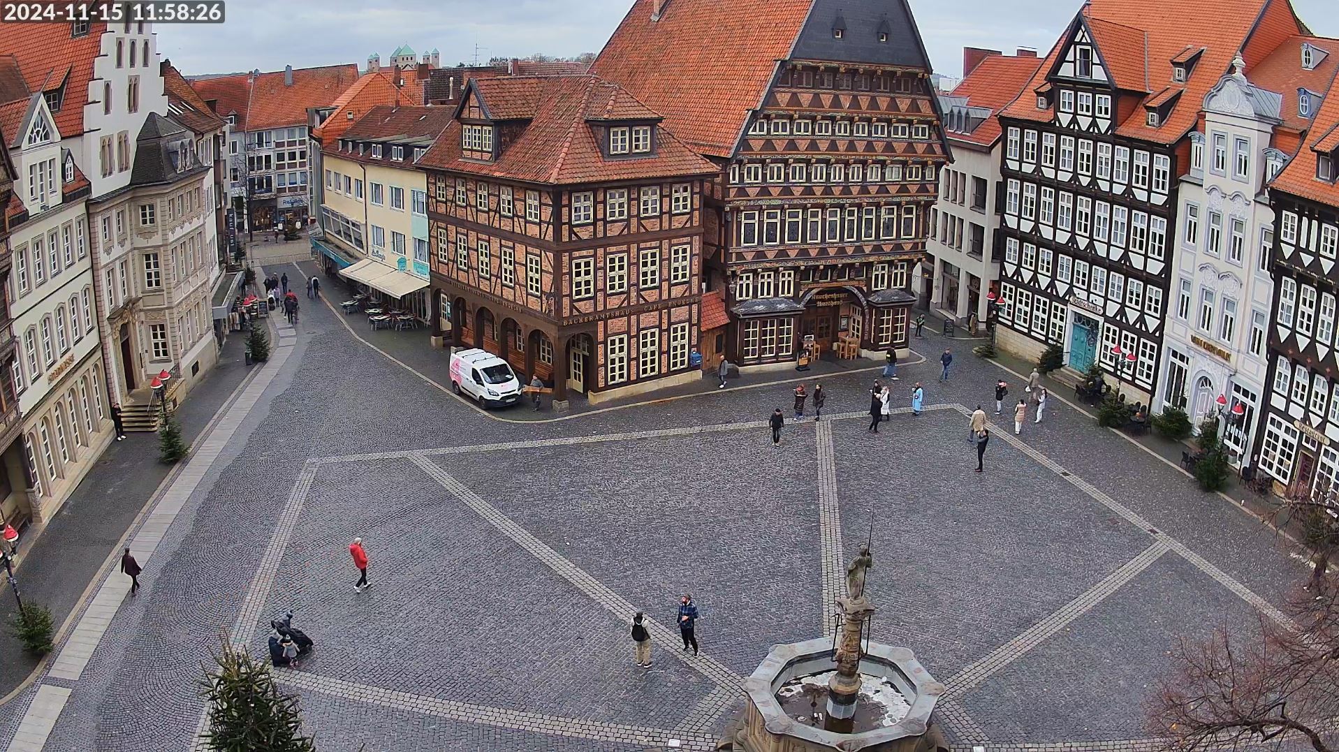 Webcam en direct de Hildesheim, Basse-Saxe, Allemagne