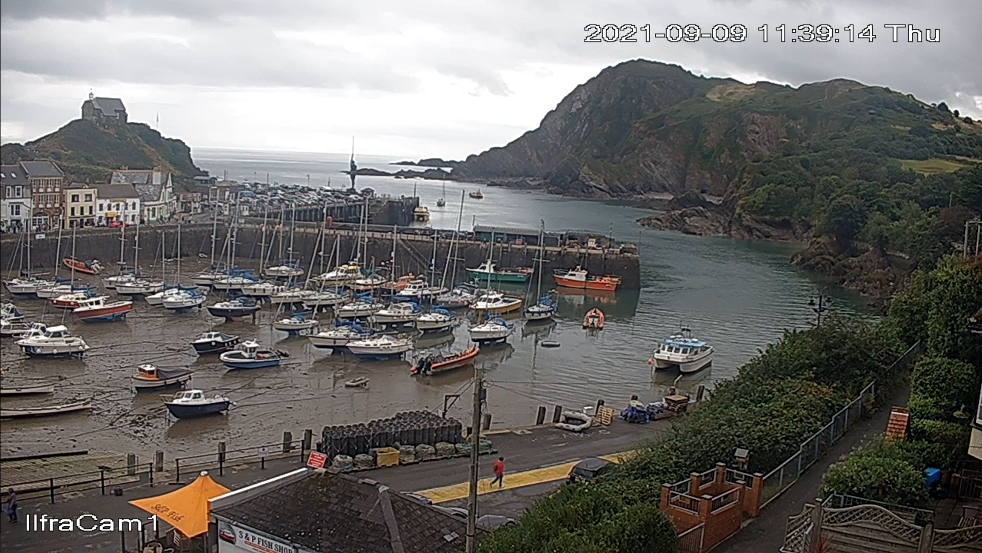 Webcam en direct de Ifracombe, Devon, Angleterre