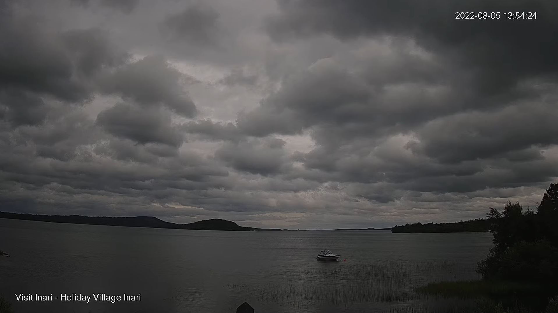 Webcam en direct de Inari, laponie, Finlande
