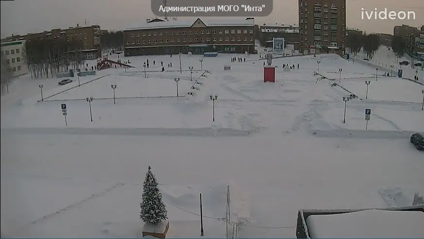 Webcam en direct de Inta, Nord, Russie