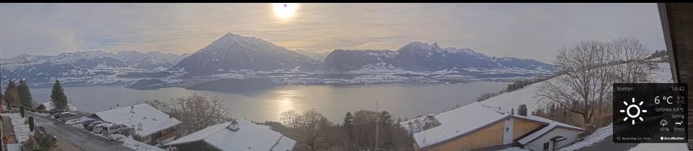 Webcam en direct de Interlaken, Canton de Berne, Suisse