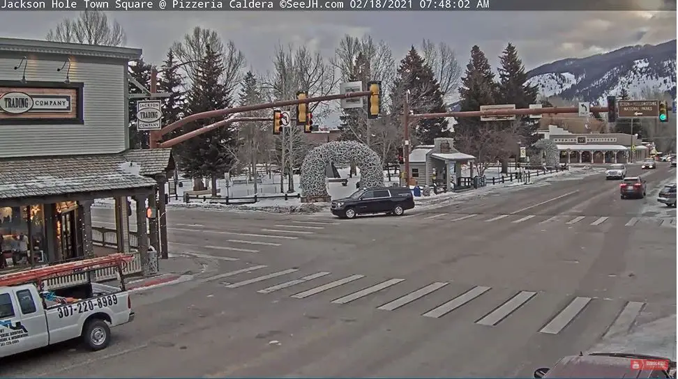 Webcam en direct de Jackson Hole, Wyoming, USA