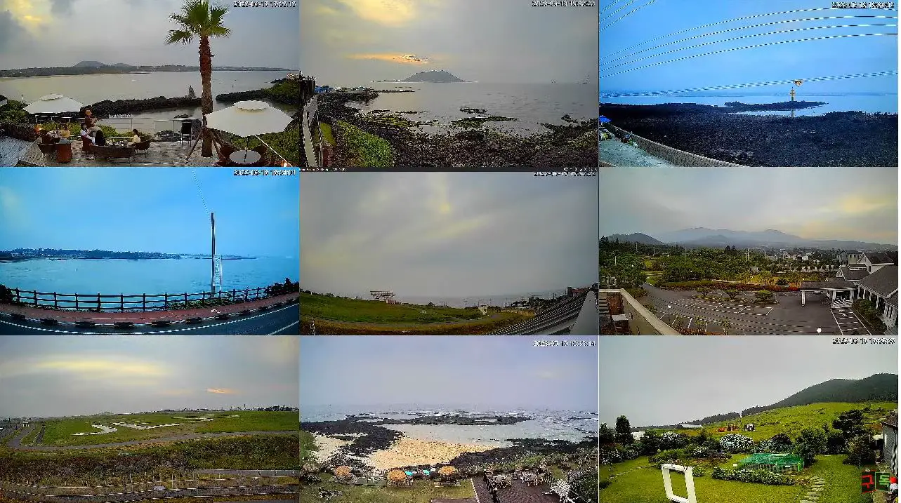 Webcam en direct de Jeju, Jeju-Do, Corée du Sud