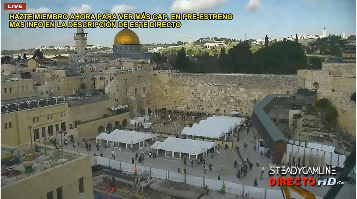 Webcam en direct de Jerusalem, Jerusalem, Israël