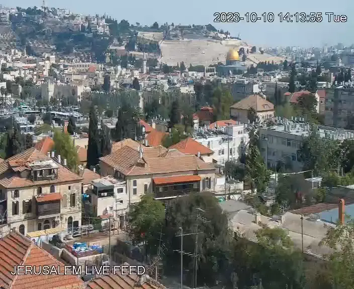 Webcam en direct de Jerusalem, Jerusalem, Israël