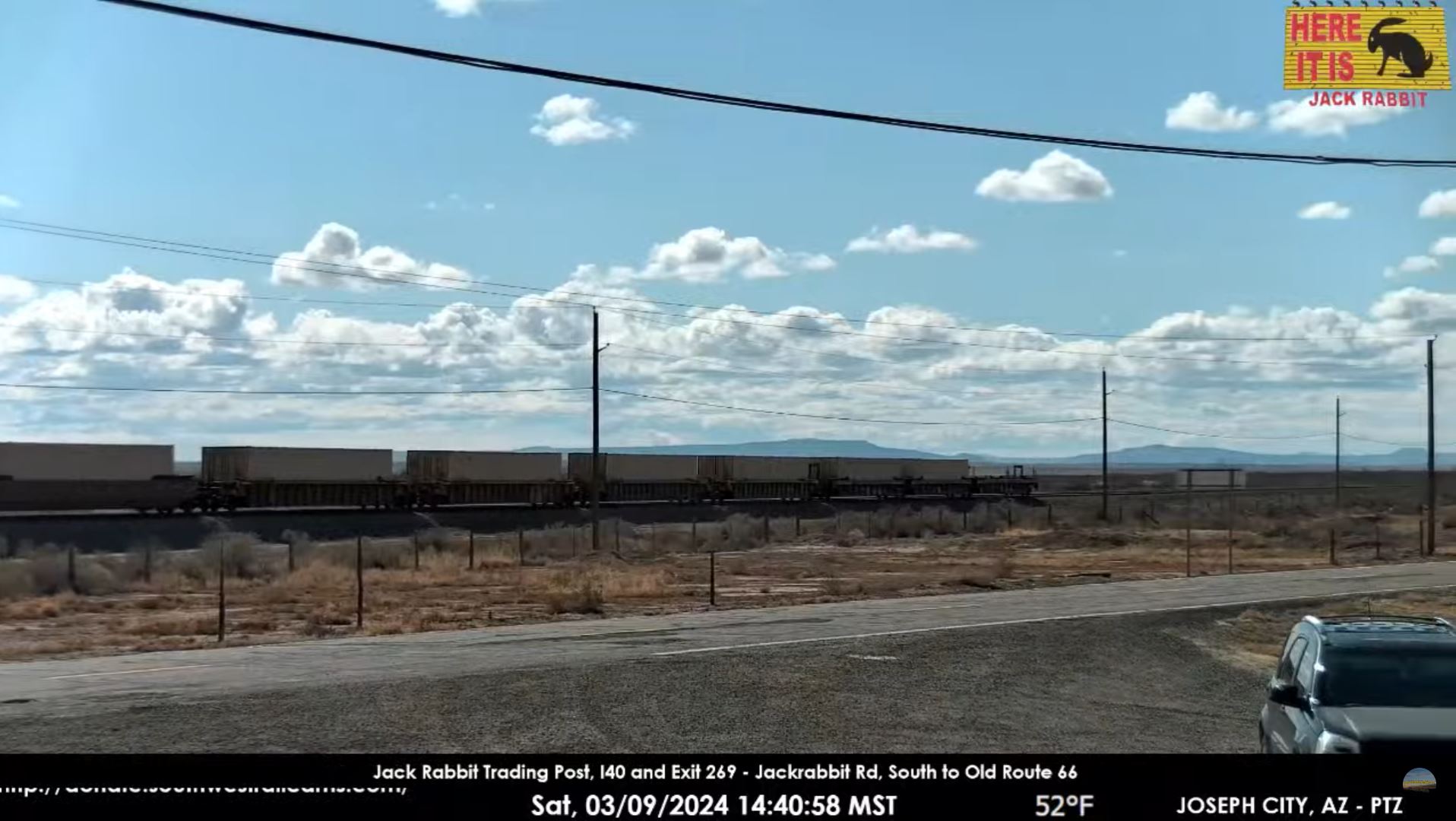 Webcam en direct de Joseph City, Arizona, USA