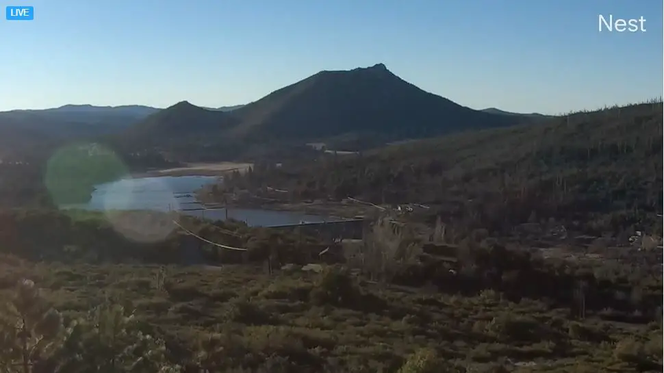 Webcam en direct de Julian - Lac Cuyamaca, Californie, USA