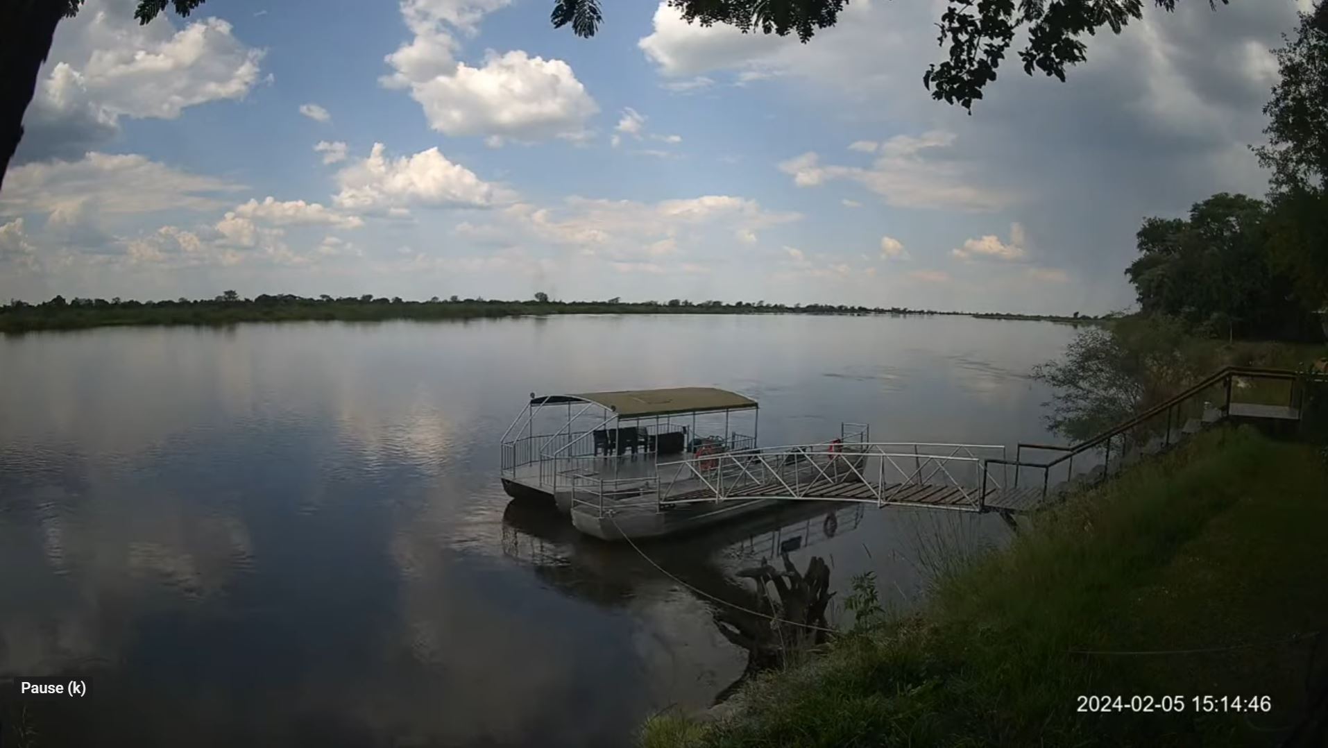 Webcam en direct de Kalambesa, 0, Namibie
