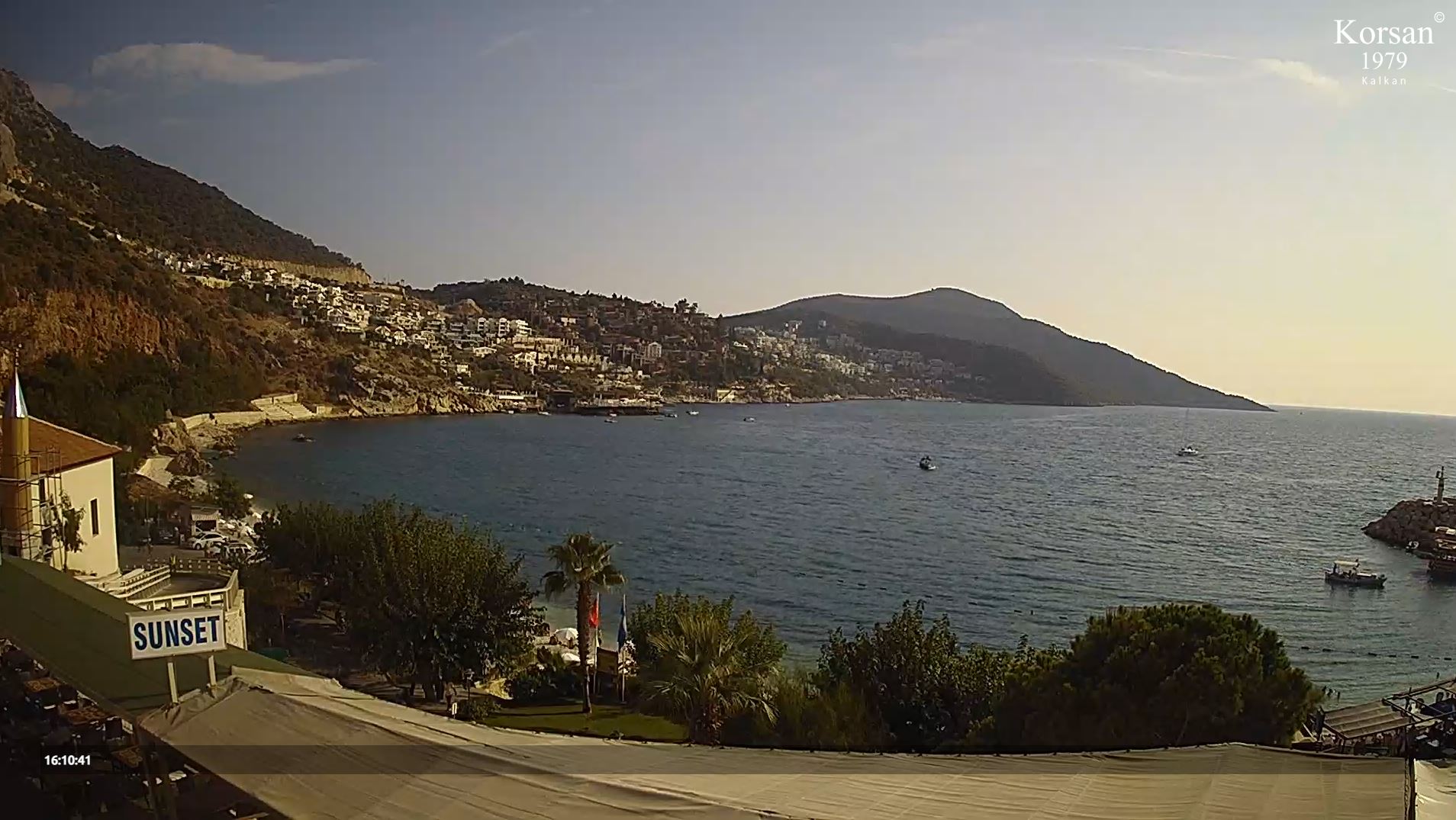 Webcam en direct de kalkan, Antalya, Turquie
