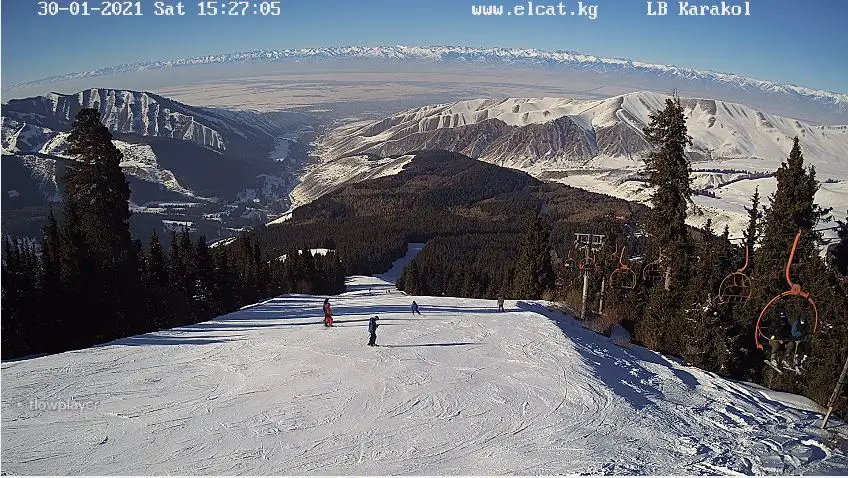 Webcam en direct de Karakol, Issyk-Kou, Kirghizistan