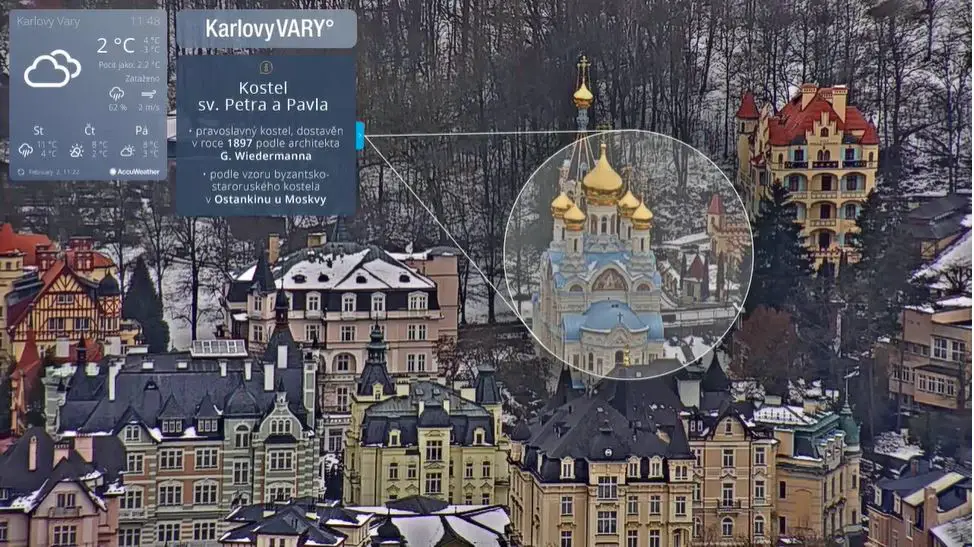 Webcam en direct de Karlovy Vary, Karlovy Vary, République Tchèque