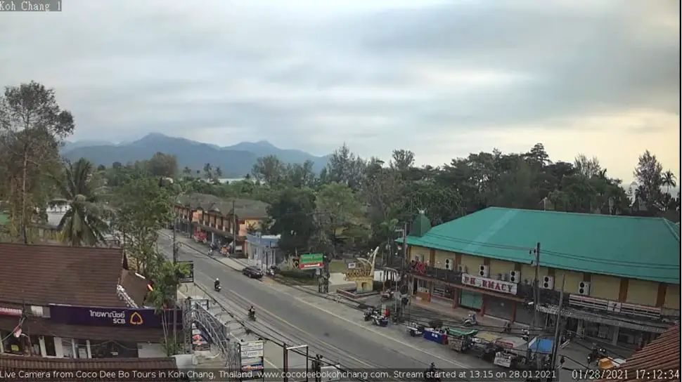 Webcam en direct de Koh Chang, Trat, Thaïlande