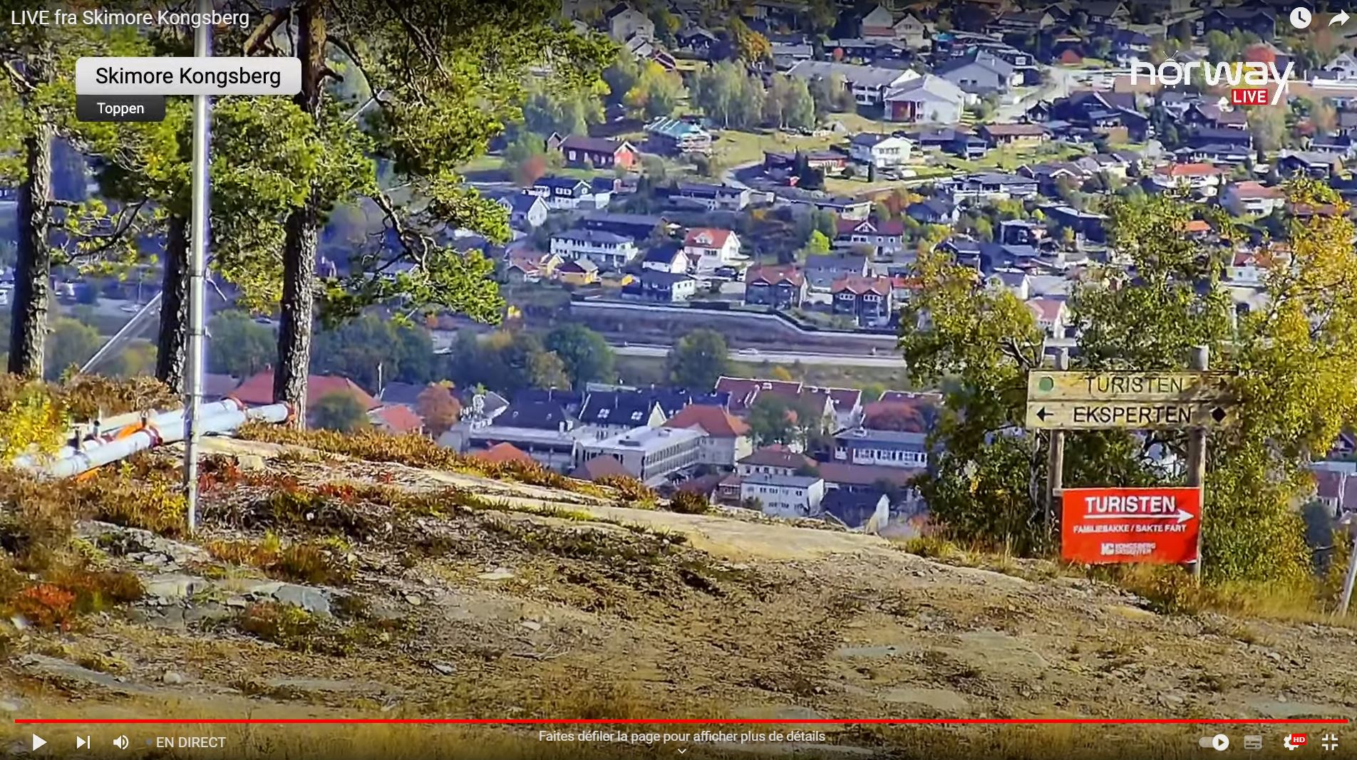 Webcam en direct de Kongsberg, Ostlandet, Norvège