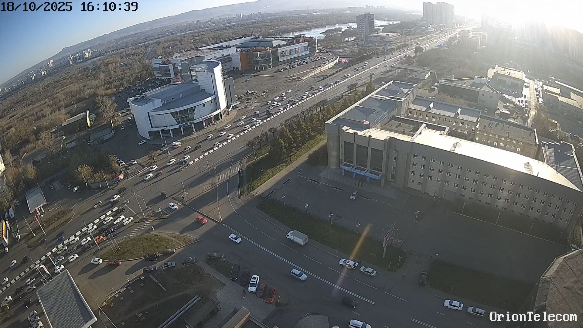 Webcam en direct de Krasnoiarsk, Sibérie orientale, Russie