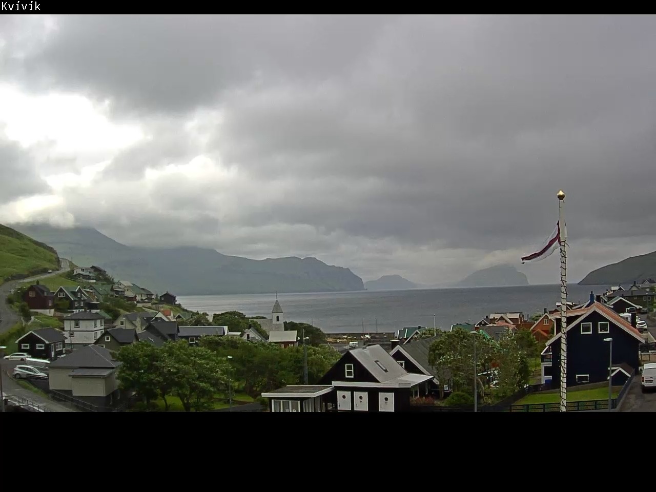 Webcam en direct de Kvivik, Îles féroé, Danemark