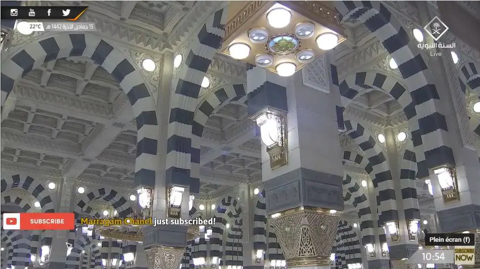 Webcam en direct de La Mecque, La Mecque, Arabie Saoudite