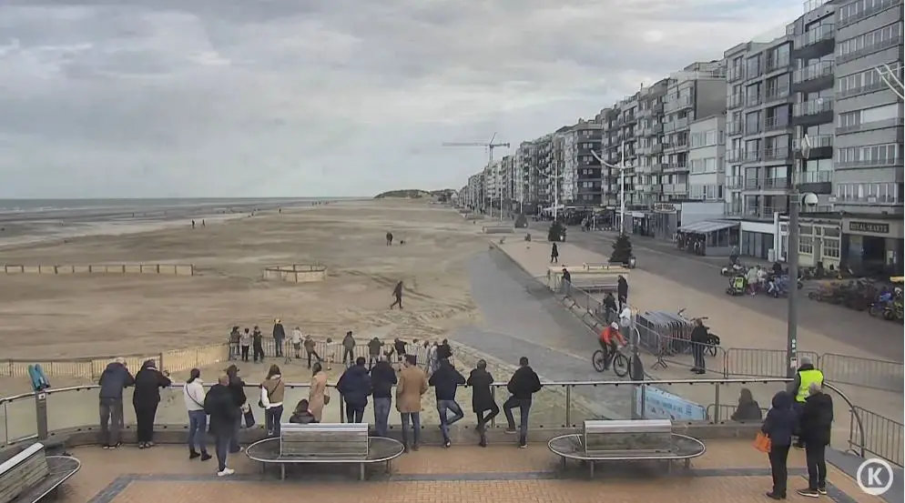 Webcam en direct de Coxyde, Région flamande, Belgique