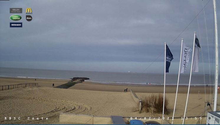 Webcam en direct de Le Zoute, Région flamande, Belgique
