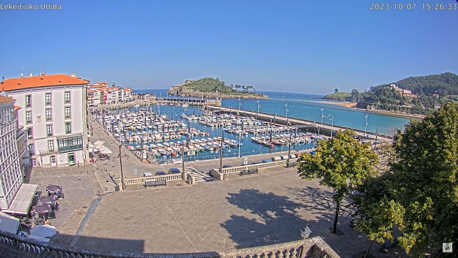 Webcam en direct de Lekeitio, Pays basque, Espagne