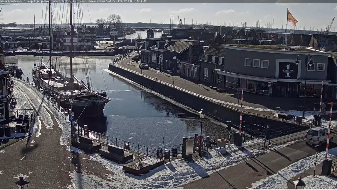 Webcam en direct de Lemmer, Frise, Pays-Bas
