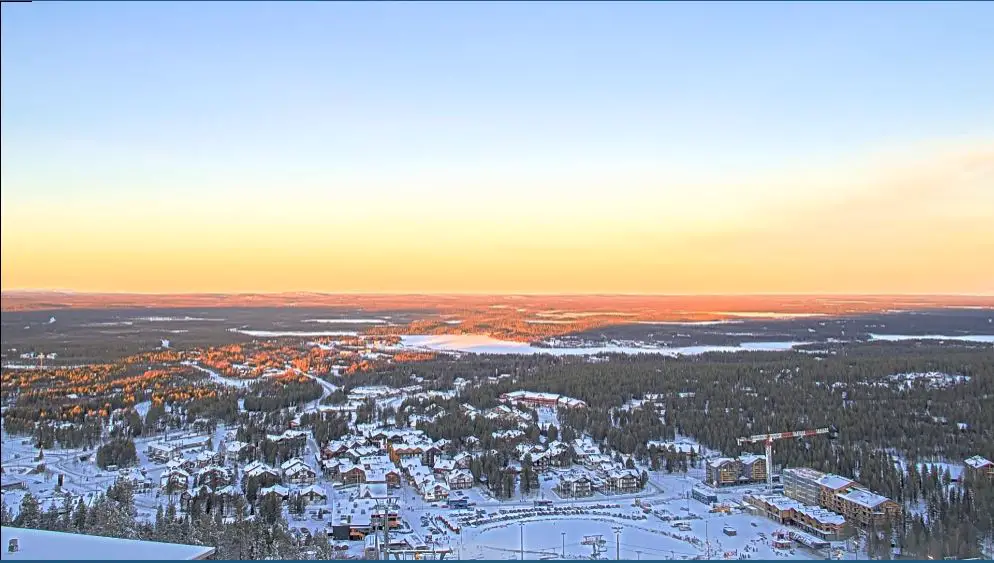 Webcam en direct de Levi, Laponie, Finlande