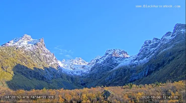 Webcam en direct de Liland, Lofoten, Norvège