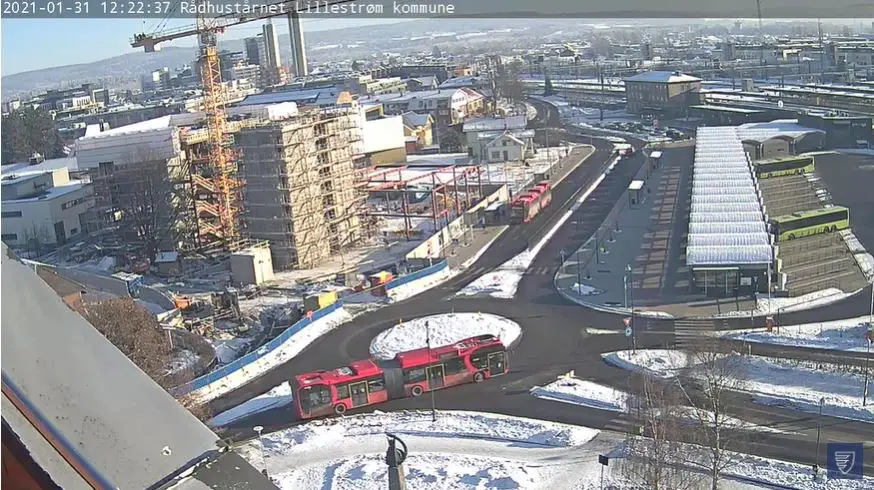 Webcam en direct de Lillestrøm, Ostlandet, Norvège