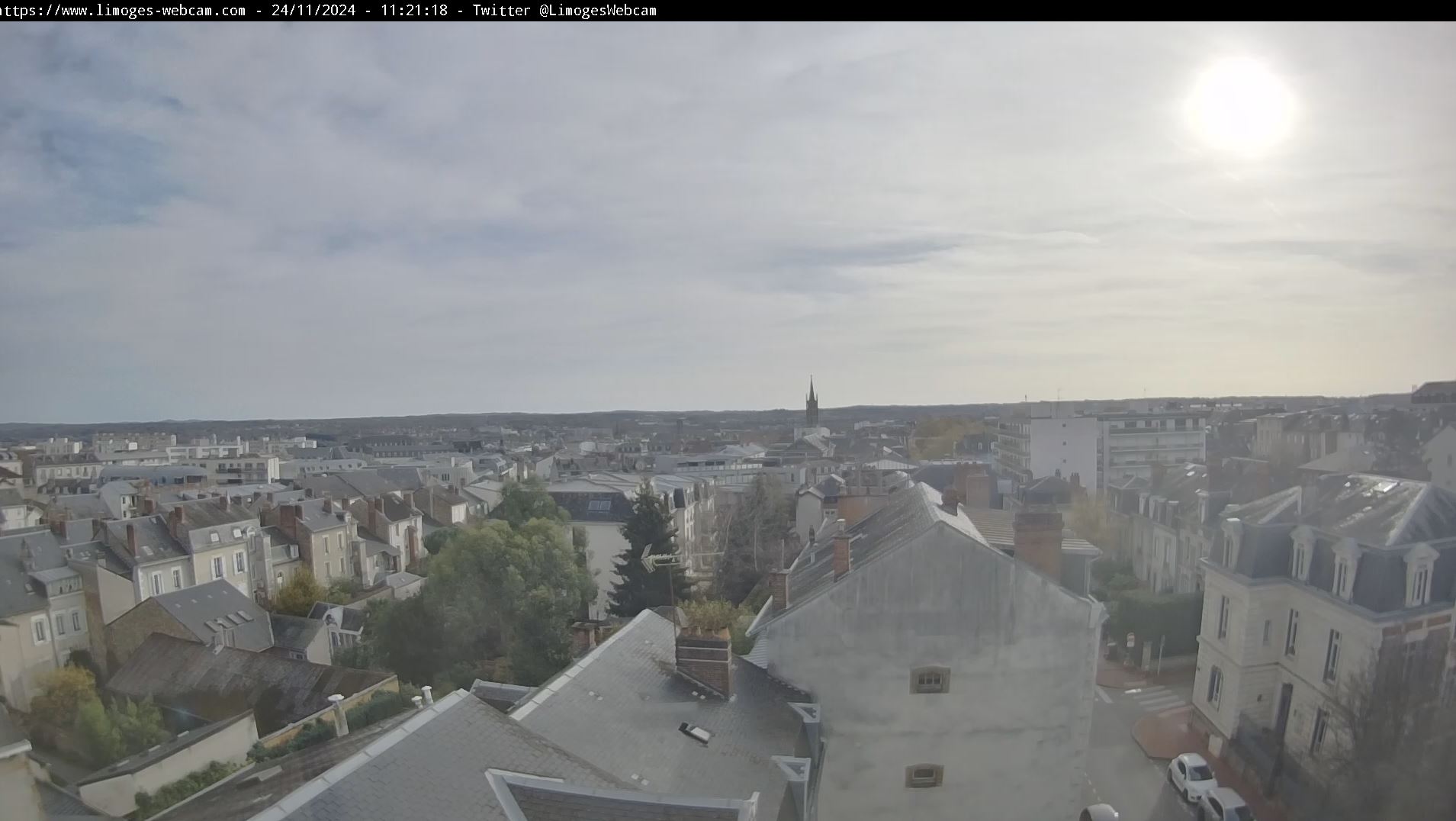 Webcam en direct de Limoges, Nouvelle-Aquitaine, France