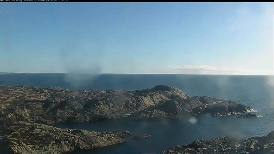 Webcam en direct de Lindesnes, Sornorge, Norvège
