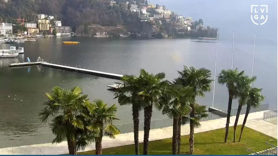 Webcam en direct de Lugano, Tessin, Suisse
